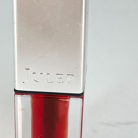 Julep Your Lip Addiction Lip Tinted Oil Treatment Obsessed Red .14oz 4.1g New - Picture 2 of 4